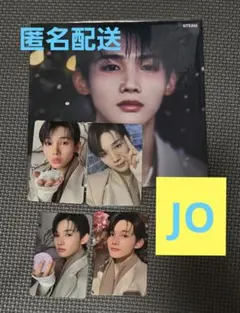 【JO】&TEAM ジョウ 雪明かりソロジャケット トレカ4枚セット
