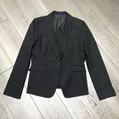 TAKA ブラック テーラードジャケット Lサイズ 1ボタン きれいめ オフィス