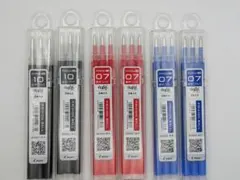 【新品お買い得】パイロット・フリクションボール替芯 0.7 1.0黒赤青まとめ