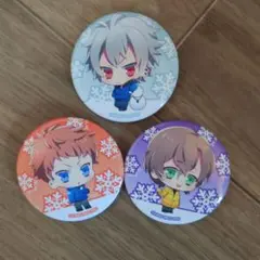 ヒプノシスマイク さっぽろ雪まつり 缶バッジ　碧棺左馬刻 理鶯 夢野幻太郎