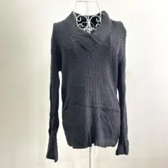 美シルエット✧* Croft & Barrow 100%コットン ケーブルニット