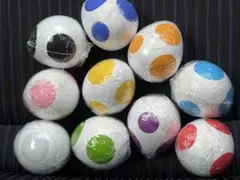 本日発送　ヨッシー　めじるしアクセサリー　コンプセット　たまご　カプセル付のサムネイル