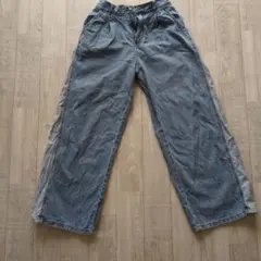 デニム ワイド 160