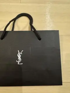 YSL 黒 中型 ショップ袋