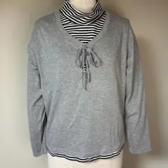 デザインTシャツハイネック3L