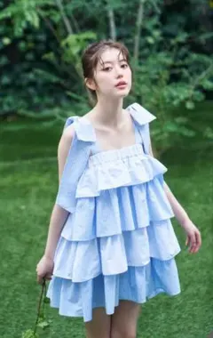 美品bibiy. DONNA STRIPED BUSTIER オフショルトップス - メルカリ