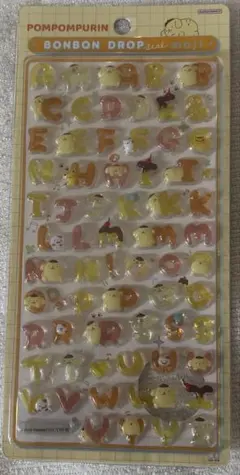 ボンボンドロップシール　もじ　ポムポムプリン　正規品