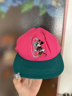 90'S Minnie キャップ デッドストック着画