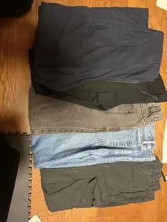 メンズパンツ　まとめ売り ネイビー ブラック グレー