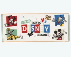 【10/14まで価格】東京ディズニーリゾート フェイスタオル ミッキー＆フレンズ
