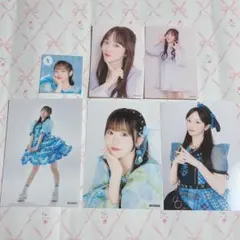 FRUITS ZIPPER 真中まな ステッカー ブロマイド 6枚セット