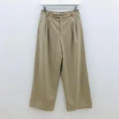 UNIQLO ユニクロ　タックワイドテーパードパンツ　ワイドパンツ