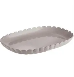 【未使用品】guzzini グッチーニ オーバルトレー M ティファニー 白のサムネイル
