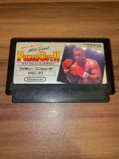 ファミコンソフト マイクタイソン パンチアウト!!