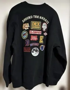 ANTIBAL 刺繍 ワッペン　トレーナー　スウェット　メンズ　レディース