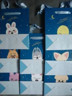 Stray Kids SKZOO 紙袋 8枚セット gigo
