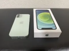 激安セール動作不安定iPhone12 miniグリーン64GB箱付きSIMフリー