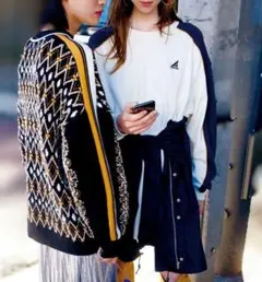 美品 スナイデル スウェット ドッキング ワンピース 異素材切り替え ワンピ