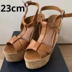 値下23c RalphLauren ラルフローレン ウェッジソール　サンダル