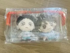 ハイキュー　セガラッキーくじ　ぬいぐるみマスコット　ポーチ　及川徹　岩泉一