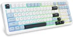 【新品】e元素 ワイヤレスメカニカルキーボード Z-98 ゲーミングキーボード