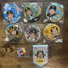 若鷹ガチャ 川瀬晃 缶バッジ キーホルダー 福岡ソフトバンクホークス