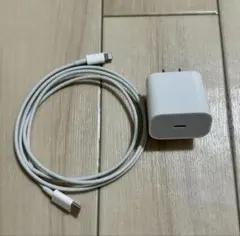 Apple 純正タイプC-ライトニング 20W充電器ケーブル 2点セット