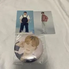 ウジ　ラキドロ　トレカ　缶バッジ