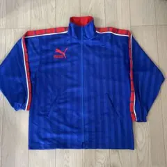 PUMA プーマ レトロ トラックスーツ L ジャージ 上 でかロゴ