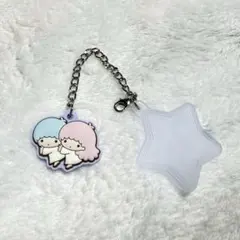 サンリオキャラクターズ　ダブルチャーム　グミ　リトルツインスターズ　キキ&ララ