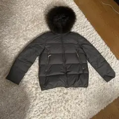 nano universe LIMONTA西川ダウン ファー付きダウンジャケット