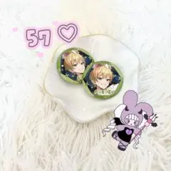 AMPTAKxCOLORS 缶バッジ レインボーロード中93％ ぷりっつ - メルカリ
