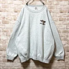 ⭐︎FRUIT OF THE LOOM⭐︎刺繍⭐︎オーバーサイズ⭐︎2XL⭐︎ホワイト⭐︎