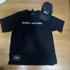 MARC JACOBS BIG Tシャツ 黒 O/S とキャップのサムネイル