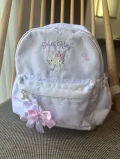 Hello Kitty リュック 小型 白・ピンク