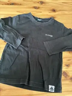 XLARGE ブラック 長袖カットソー 100 再値下げ