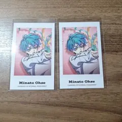 カリスマ 湊大瀬 トレーディングチェキ風カード2枚セット