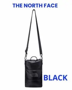 【新品】ザノースフェイス　ダウン クロスバッグ ミニ　ブラック