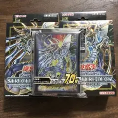 遊戯王　ストラクチャーデッキ　サイバー流の後継者　未開封セット スリーブ付き