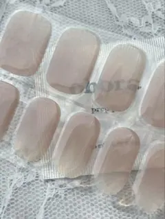 ohora N Mild Latte 15枚　シンプル　グラデ　ベージュ　透け感