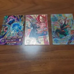 ドラゴンボールヒーローズ トレーディングカード 3枚セット