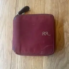 RRL ウォレット　二つ折り財布　ワインレッド