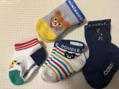 ミキハウス　ダブルビー　 ベビー靴下 4足セット