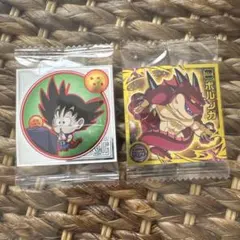 ドラゴンボール超戦士シールウエハース超超絶感謝の10周年 2枚セット