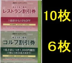 西武ホールディングス 株主優待 割引券セット - メルカリ