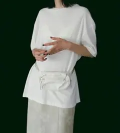 新品未使用anuke レイヤードカットTシャツ&レイヤードカットパンツ 