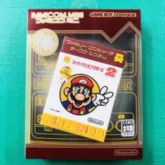 美品 完品ゲームボーイアドバンス ファミコンミニ 21スーパーマリオブラザーズ2