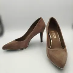 DIANA ハイヒール パンプス スエード ベージュ