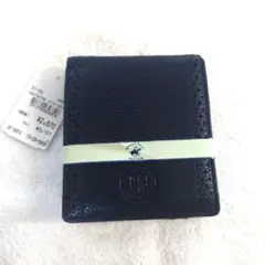 新品 ビバリーヒルズポロクラブ 二つ折り 財布 メンズ ミッドナイトブルー
