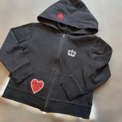 BABY DOLL フード付きパーカー 黒